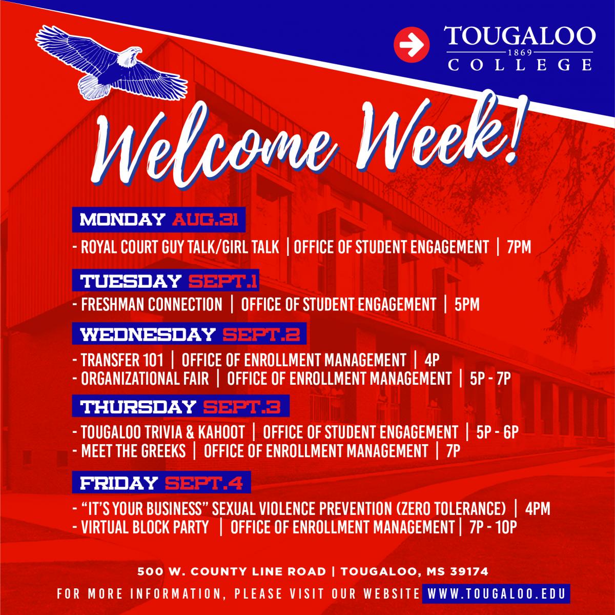 2020 Week Tougaloo College